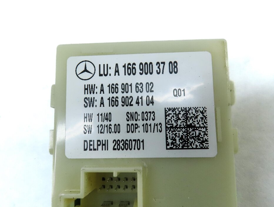 Thumbnail 4: 12-16 MERCEDES GL ML CLASS (W166 X166) REAR TRUNK LIFT LIFTGATE CONTROL MODULE