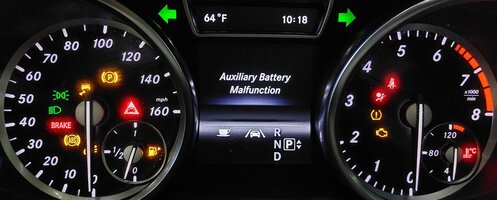 Thumbnail 2: 2013 MERCEDES GL450 GL550 ML350 ML550 (W166 X166) SPEEDOMETER GAUGE CLUSTER 130k