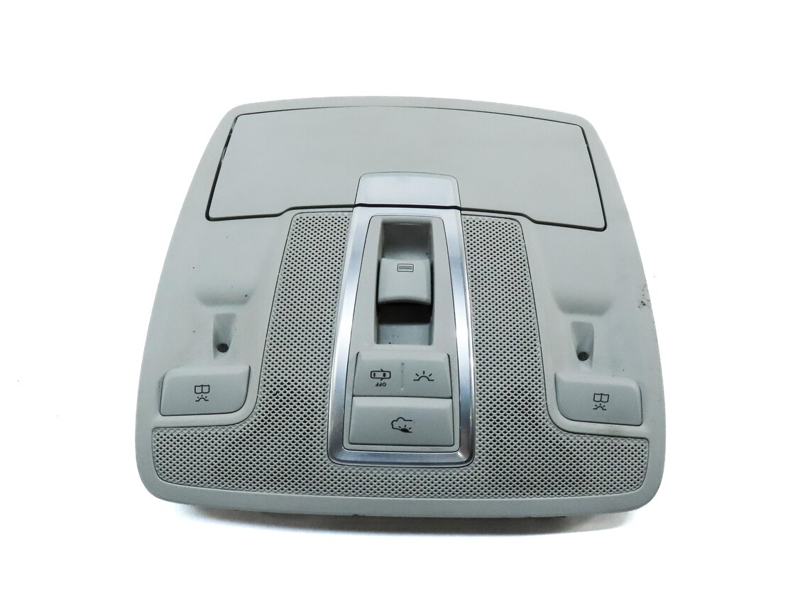 Thumbnail 4: 2013 MERCEDES GL450 X166 FRONT CENTER ROOF PRIMARY DOMELIGHT MAP LIGHT LAMP GREY