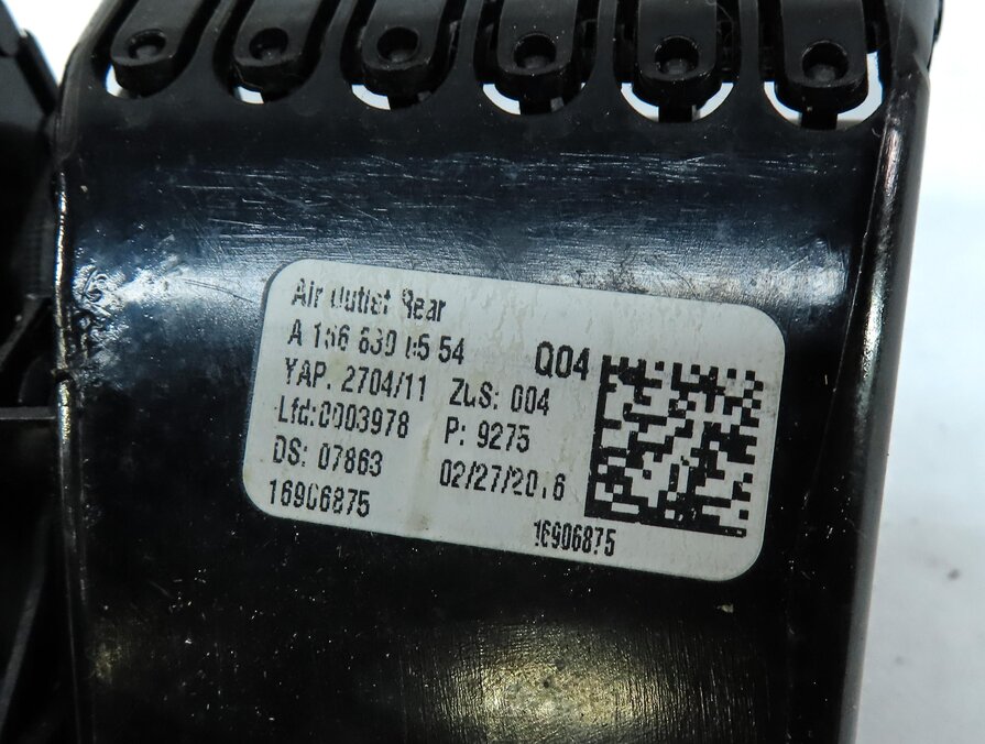 Thumbnail 6: 2013 MERCEDES GL450 X166 REAR CENTER CONSOLE HVAC A/C HEATER AIR VENT 1668300554