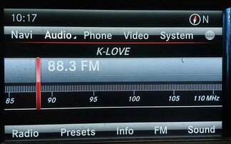 Thumbnail 1: 12-16 MERCEDES C GL ML SLK (W204 W166 W172 X166) GPS NAVIGATION DISPLAY SCREEN