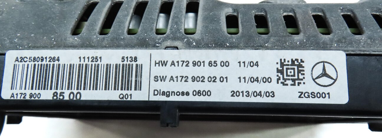Thumbnail 8: 12-16 MERCEDES C GL ML SLK (W204 W166 W172 X166) GPS NAVIGATION DISPLAY SCREEN