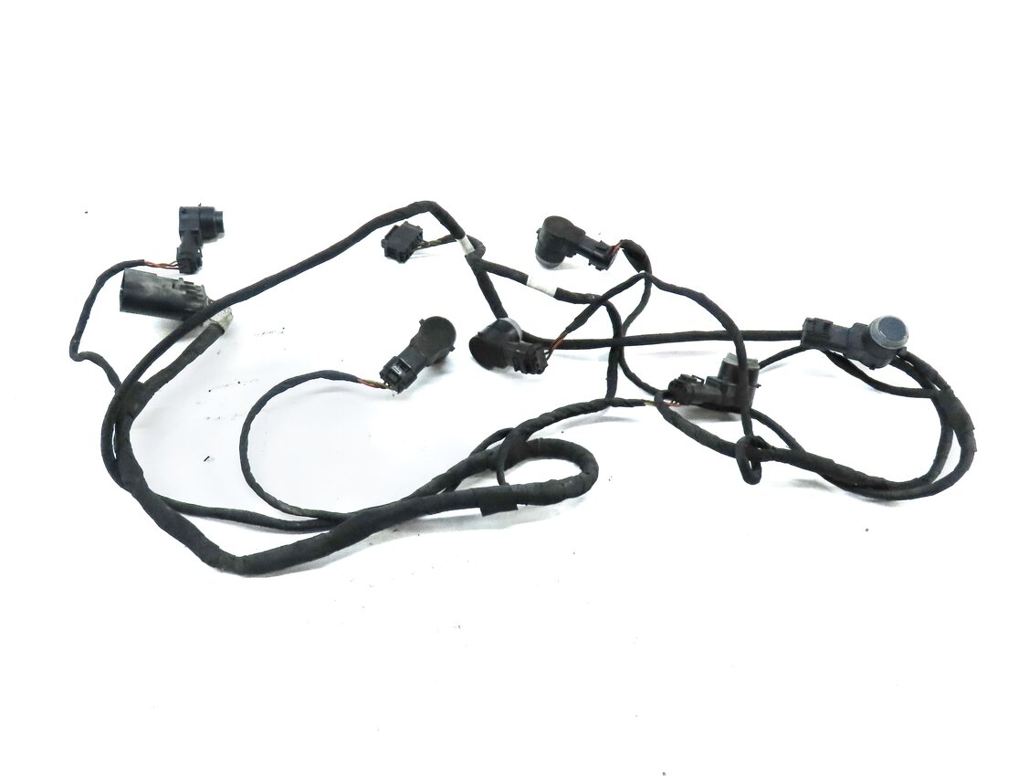 Thumbnail 2: 2013 MERCEDES GL450 (X166) FRONT PARK ASSIST PDC SENSOR SET6 (GREY) & HARNESS