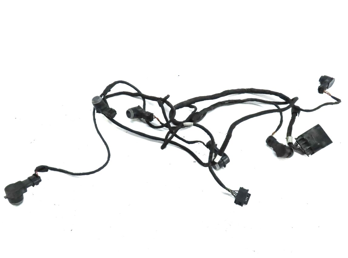 Thumbnail 4: 2013 MERCEDES GL450 (X166) FRONT PARK ASSIST PDC SENSOR SET6 (GREY) & HARNESS