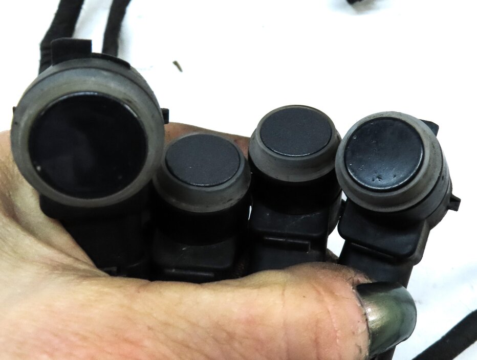 Thumbnail 5: 2013 MERCEDES GL450 (X166) FRONT PARK ASSIST PDC SENSOR SET6 (GREY) & HARNESS