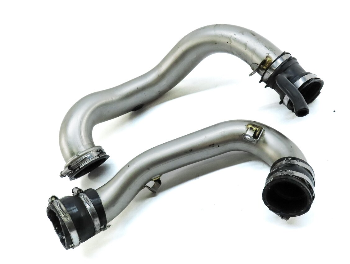 Thumbnail 3: 2013 MERCEDES GL450 (X166) 4.6L TURBO M278 ENGINE LEFT AIR INTAKE HOSE PIPE SET2