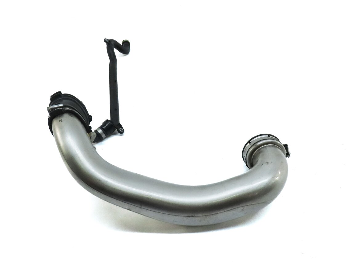 Thumbnail 4: 2013 MERCEDES GL450 X166 4.6L TURBO M278 ENGINE RIGHT AIR INTAKE HOSE PIPE SET 2