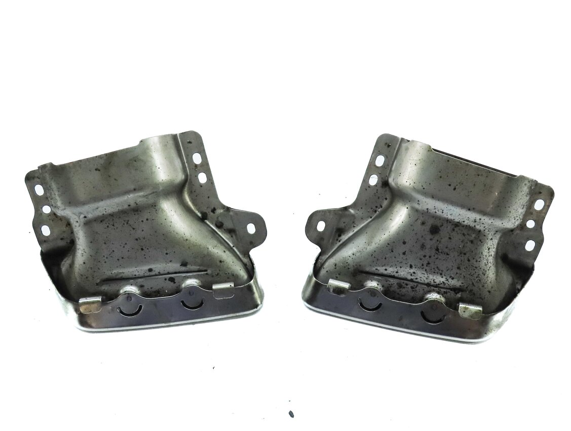 Thumbnail 5: 2013-2014 MERCEDES BENZ GL450 (X166) LEFT & RIGHT MUFFLER PIPE EXHAUST TIP SET-2