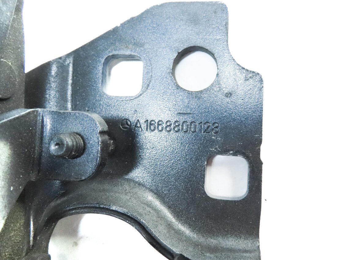 Thumbnail 6: 2012-2019 MERCEDES GL ML CLASS (W166 X166) FRONT HOOD HINGE SET (TENORITE GRAY)