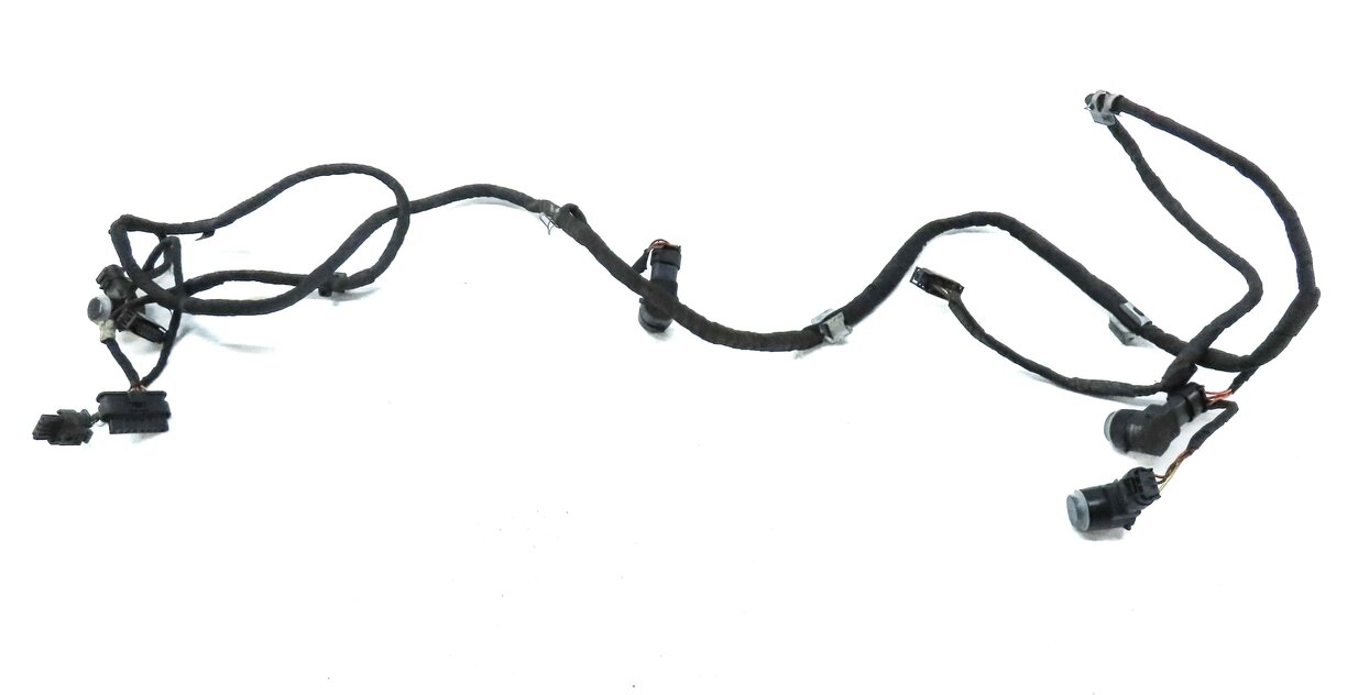 Thumbnail 2: 2013 MERCEDES GL450 (X166) REAR PARK ASSIST PDC SENSOR SET4 (GREY) w/ HARNESS