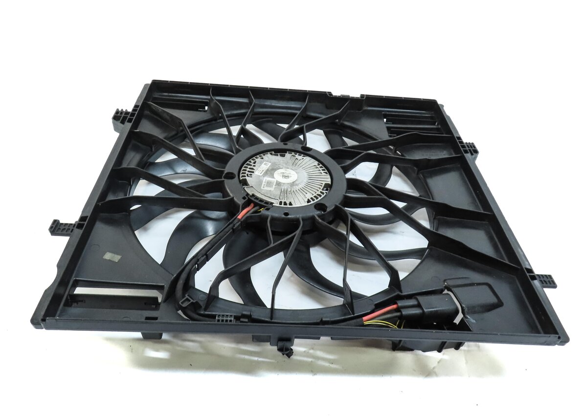 Thumbnail 6: 13-19 MERCEDES GL GLE GLS ML (W166 X166) 600w RADIATOR COOLING FAN (TOW PACKAGE)