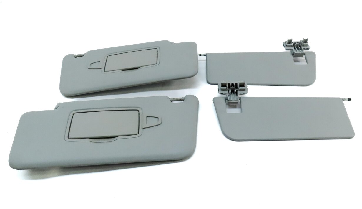 Thumbnail 2: 2013-2019 MERCEDES GL350 GL450 GL550 GLS (W166 X166) FRONT SUNVISOR SET (GRAY)