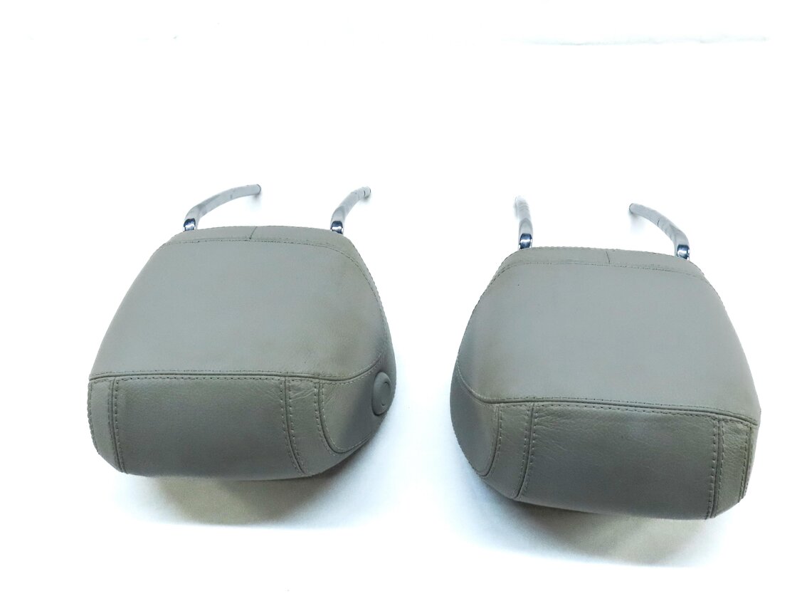 Thumbnail 5: 12-14 MERCEDES ML GL (X166 W166) FRONT LEFT & RIGHT SEAT HEADREST SET 2 (GRAY)