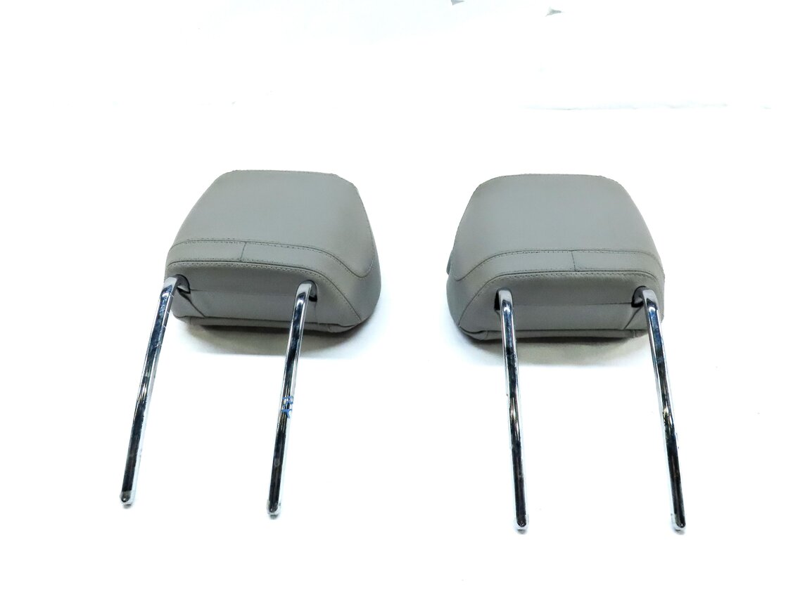 Thumbnail 6: 12-14 MERCEDES ML GL (X166 W166) FRONT LEFT & RIGHT SEAT HEADREST SET 2 (GRAY)