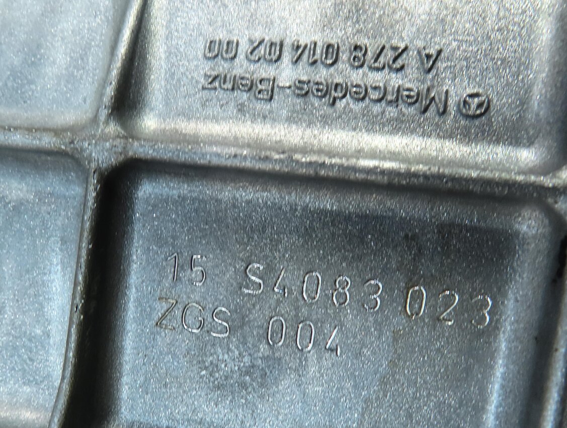 Thumbnail 10: 2012-2020 MERCEDES E550 GL450 GL550 ML550 SL550 CLS550 - 4.6L V8 UPPER OIL PAN