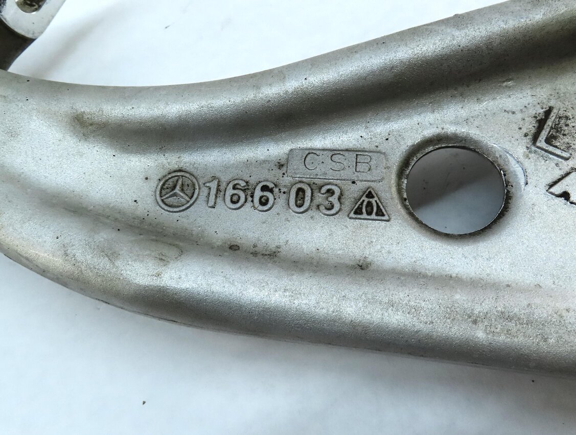 Thumbnail 8: 13-19 MERCEDES GL350 GL450 GL550 ML350 (W166 X166) LEFT FRONT LOWER CONTROL ARM