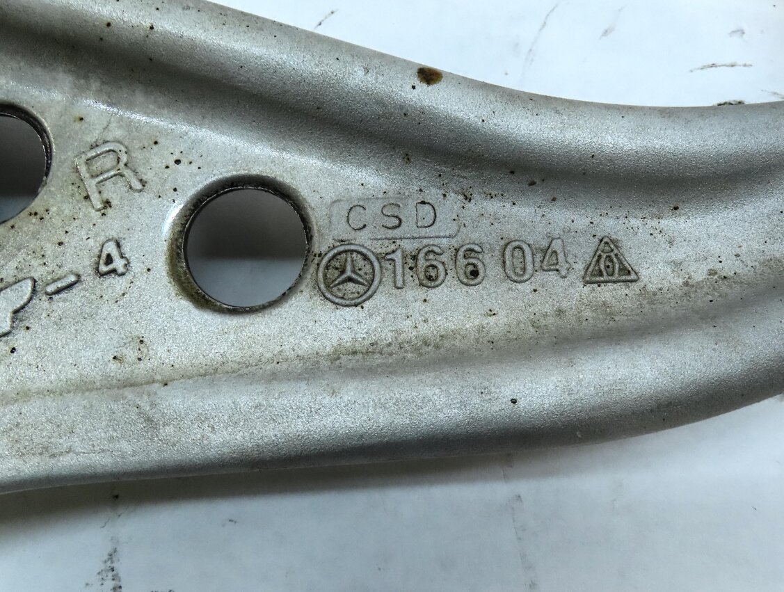 Thumbnail 6: 13-19 MERCEDES GL350 GL450 GL550 ML350 (W166 X166) RIGHT FRONT LOWER CONTROL ARM