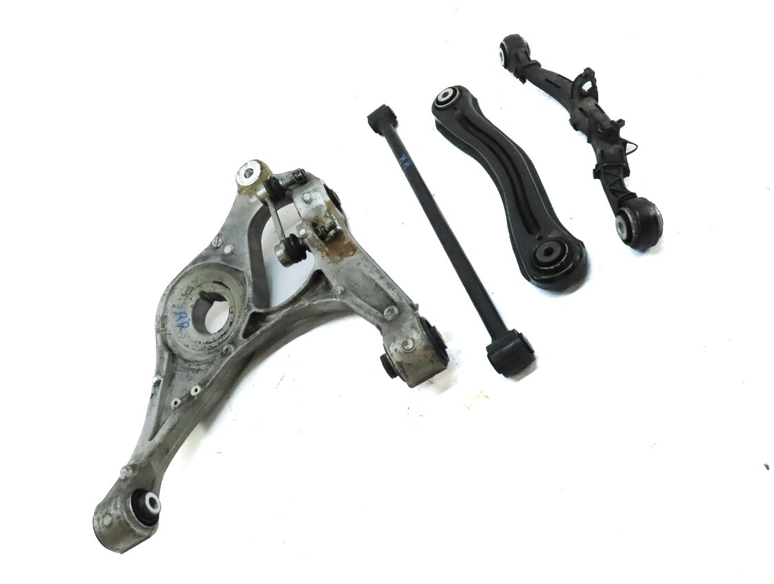 Thumbnail 3: 12-19 MERCEDES GL350 GL450 GL550 ML350 (W166 X166) RIGHT REAR CONTROL ARM SET 4