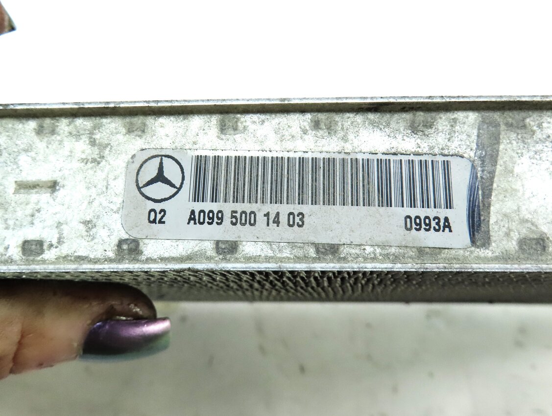 Thumbnail 7: 2012-2016 MERCEDES GL450 GL550 ML550 (W166 X166) AUXILIARY INTERCOOLER RADIATOR