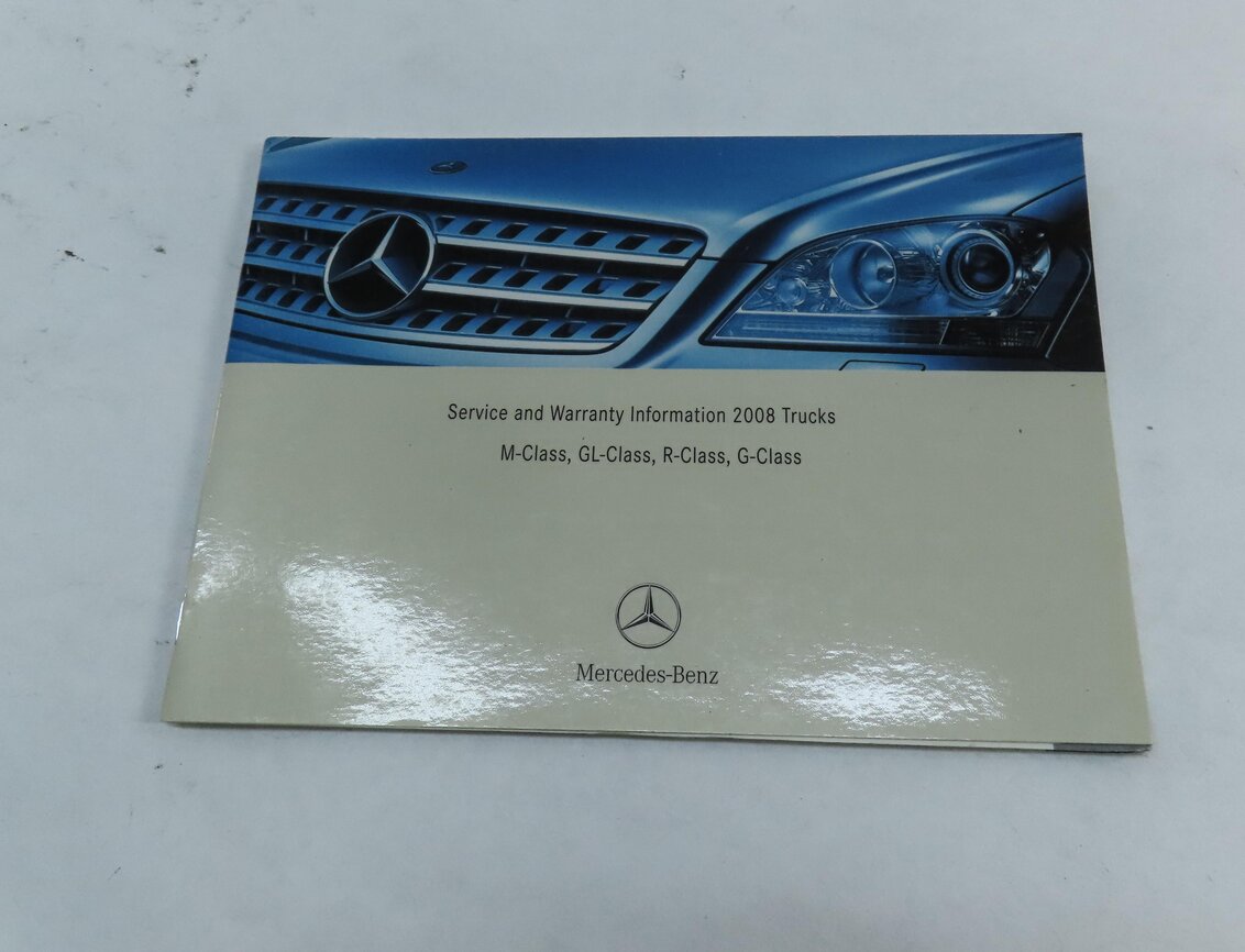 Thumbnail 5: 2008 ML CLASS (W164) 3.0L TURBO DIESEL TDI OWNERS MANUAL BOOKLET SET 8 & CASE