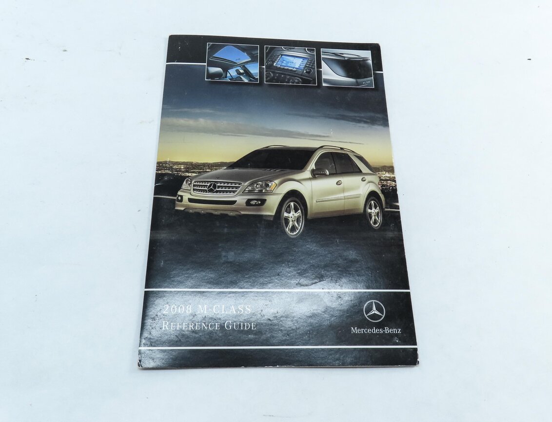 Thumbnail 8: 2008 ML CLASS (W164) 3.0L TURBO DIESEL TDI OWNERS MANUAL BOOKLET SET 8 & CASE