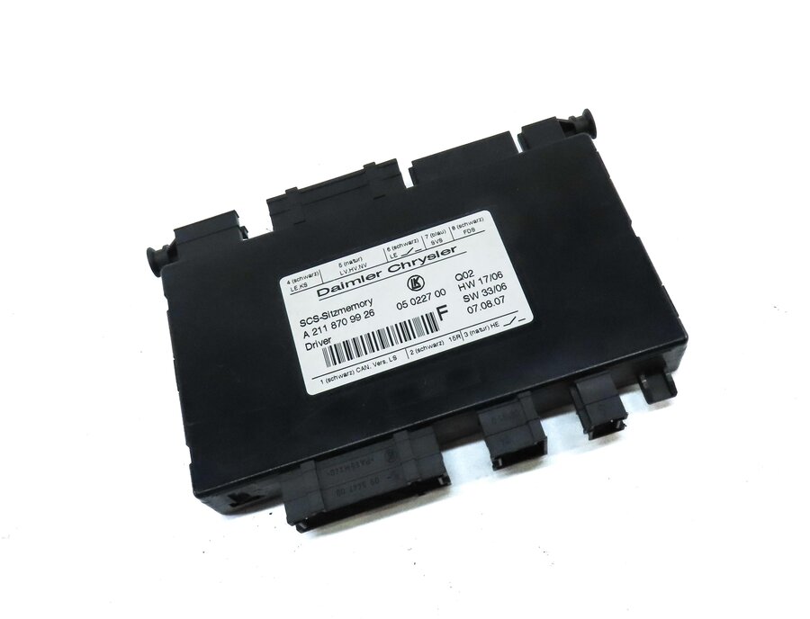 Thumbnail 3: 05-08 MB E320 E350 E500 ML320 ML350 ML500 (W164 W171) LEFT DRIVER SEAT MODULE