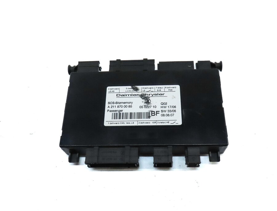Thumbnail 2: 2008 MERCEDES ML CLASS (W164) FRONT RIGHT PASSENGER SEAT CONTROL MODULE