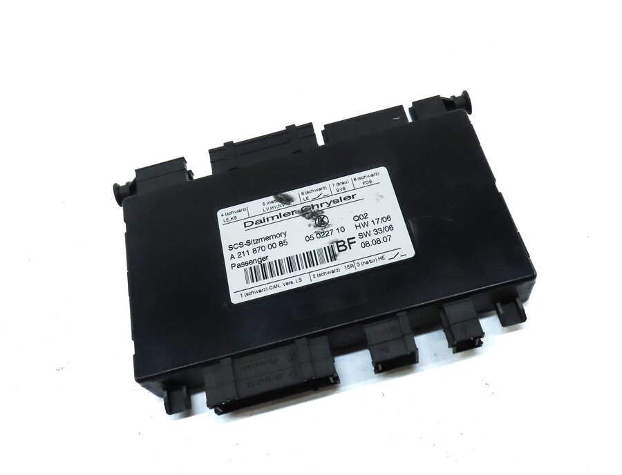 Thumbnail 3: 2008 MERCEDES ML CLASS (W164) FRONT RIGHT PASSENGER SEAT CONTROL MODULE