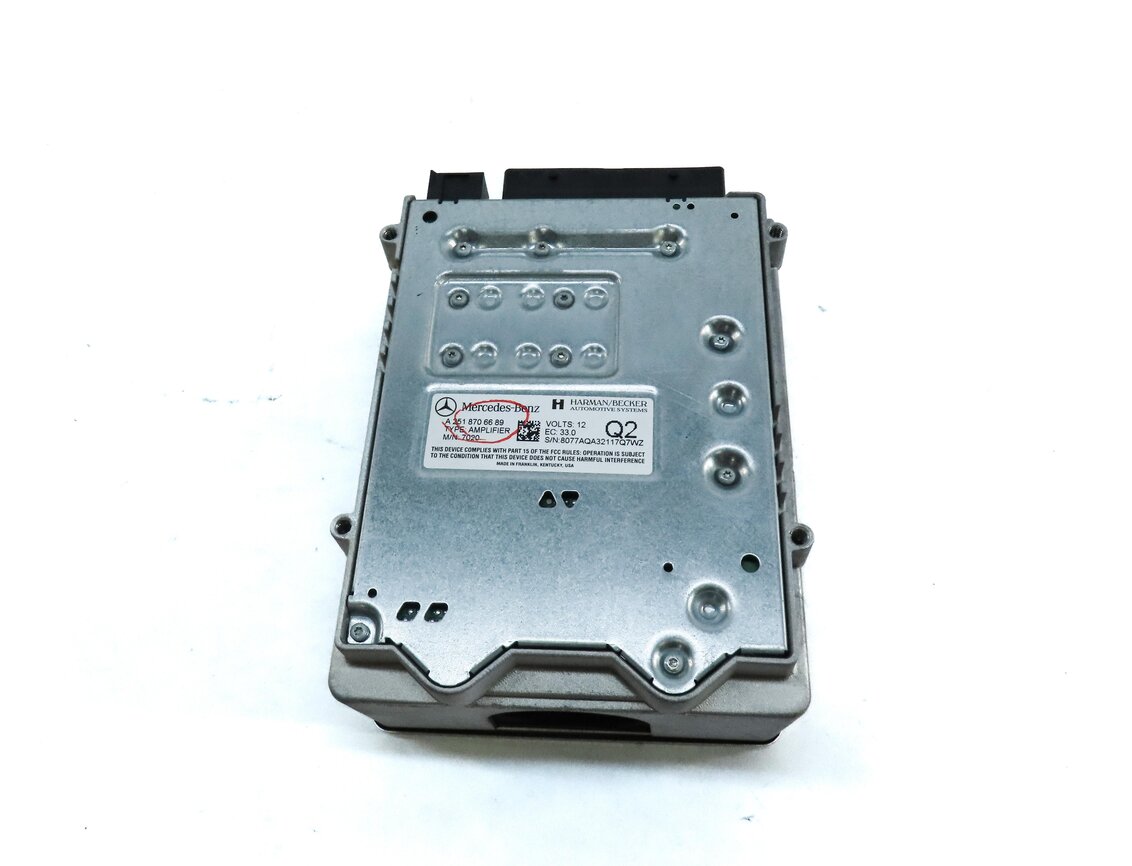 Thumbnail 5: 07-09 MERCEDES GL350 GL450 ML320 ML350 ML500 (X164 W164) HARMAN AUDIO AMPLIFIER