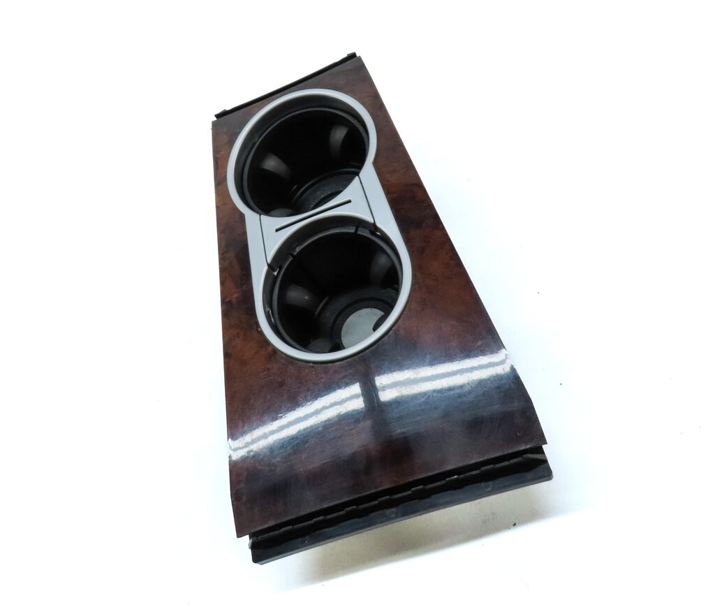 Thumbnail 3: 2008 MERCEDES ML CLASS (W164) FRONT CENTER CONSOLE CUPHOLDER WOOD BURRED WALNUT