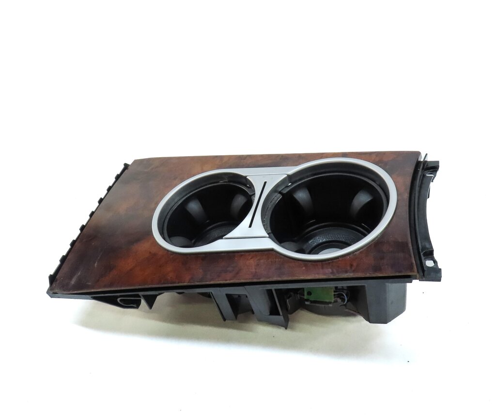 Thumbnail 4: 2008 MERCEDES ML CLASS (W164) FRONT CENTER CONSOLE CUPHOLDER WOOD BURRED WALNUT