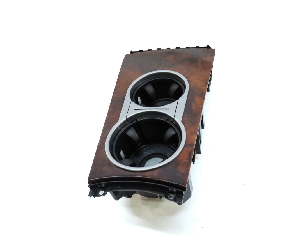 Thumbnail 5: 2008 MERCEDES ML CLASS (W164) FRONT CENTER CONSOLE CUPHOLDER WOOD BURRED WALNUT