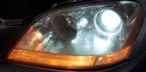 Thumbnail 2: 2008 MERCEDES ML320 ML350 ML550 ML63 (W164) LEFT Bi-XENON HEADLIGHT LIGHT LAMP