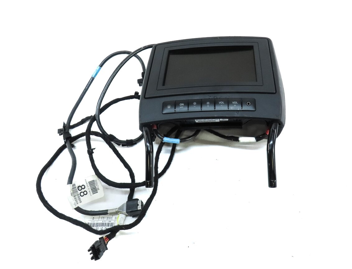 Thumbnail 3: 06-08 MERCEDES GL ML R CLASS (W164 W251 X164) HEADREST DVD TV SCREEN (BLACK)