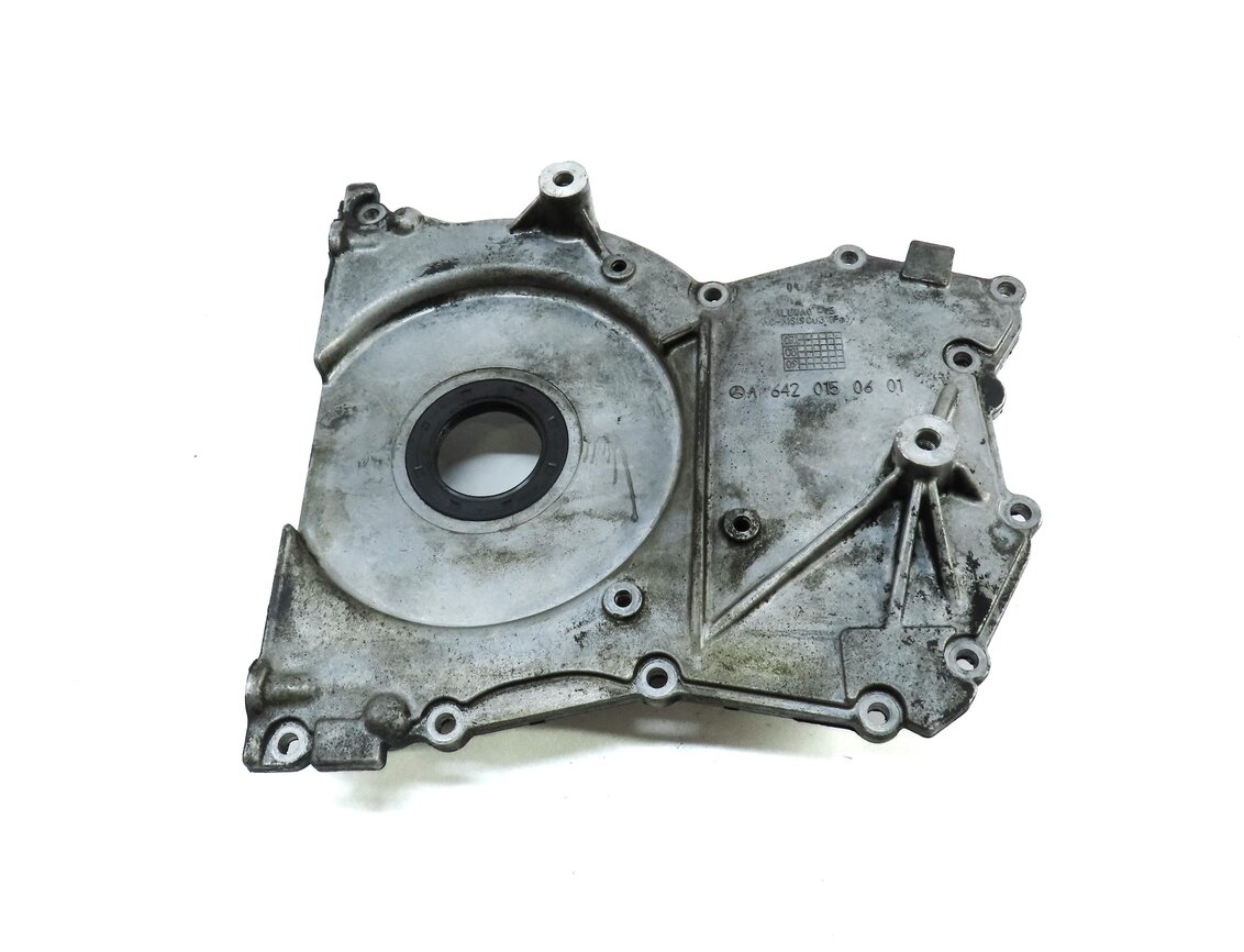 Thumbnail 2: 2007-2009 MERCEDES GL320 ML320 R320 (X164 W164) 3.0L OM642 DIESEL - TIMING COVER