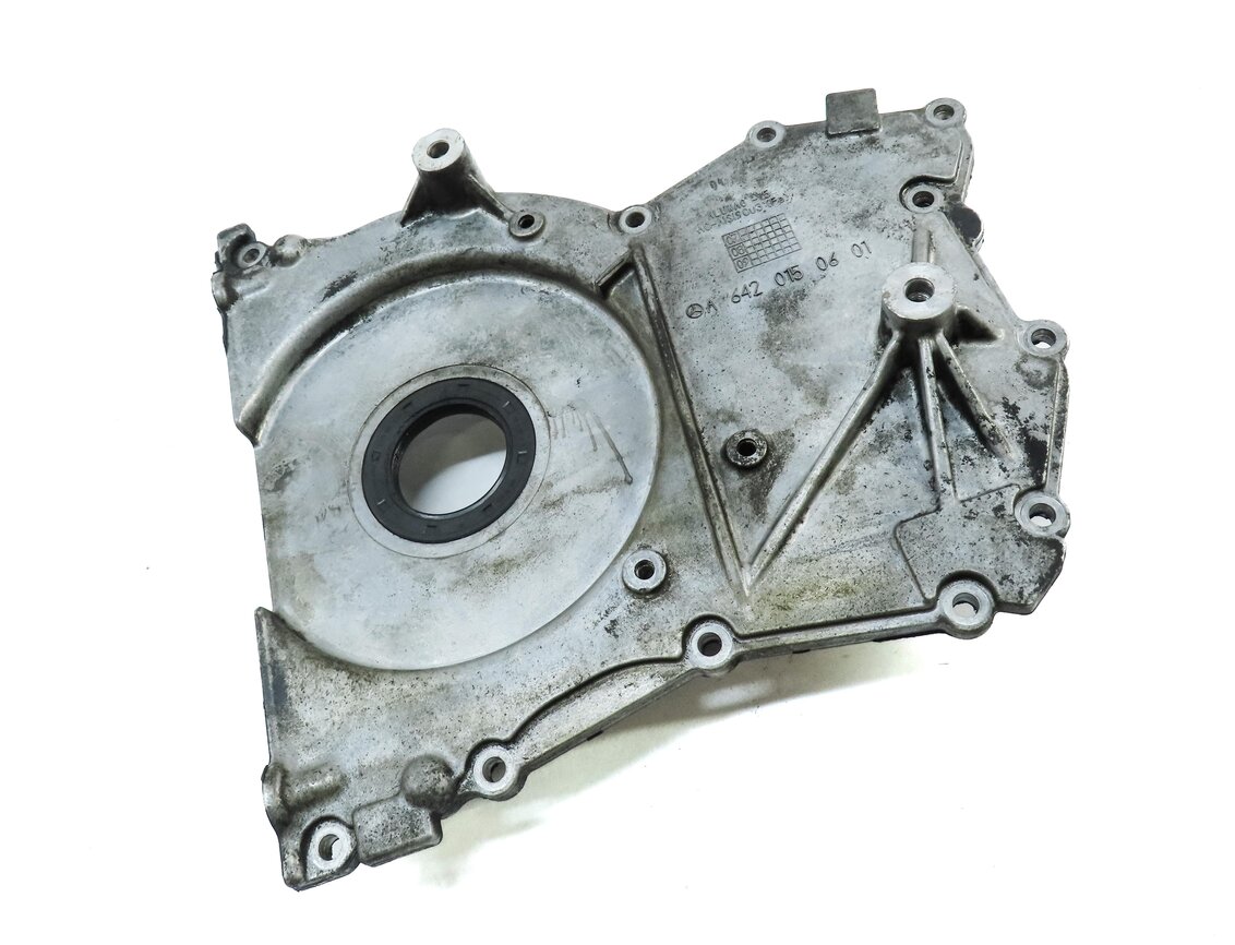 Thumbnail 3: 2007-2009 MERCEDES GL320 ML320 R320 (X164 W164) 3.0L OM642 DIESEL - TIMING COVER