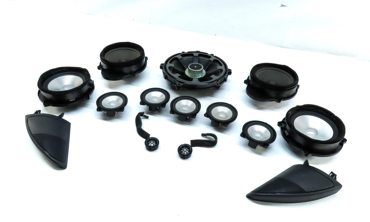 2010 RANGE ROVER SPORT (L320) STEREO LOGIC 7 AUDIO SUB SUBWOOFER SPEAKER SET 14