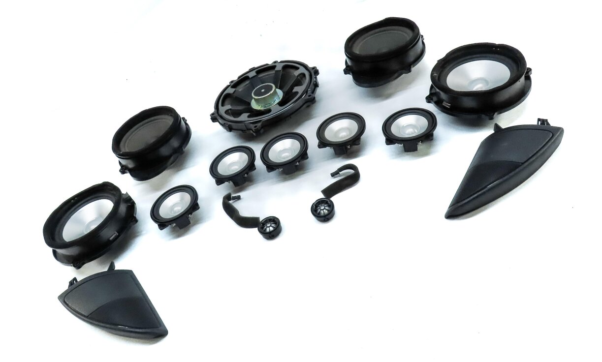 Thumbnail 16: 2010 RANGE ROVER SPORT (L320) STEREO LOGIC 7 AUDIO SUB SUBWOOFER SPEAKER SET 14