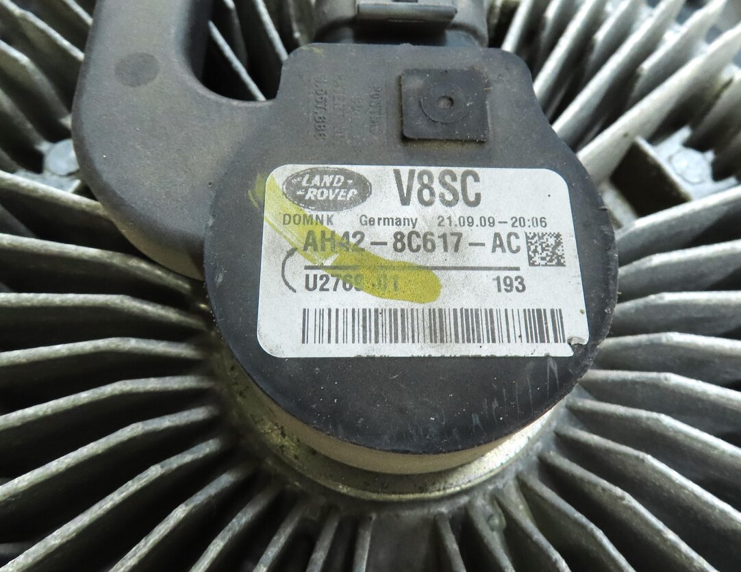 Thumbnail 6: 10-18 RANGE ROVER SPORT (L320 L322 L405 L494) SUPERCHARGED COOLING FAN w/ CLUTCH
