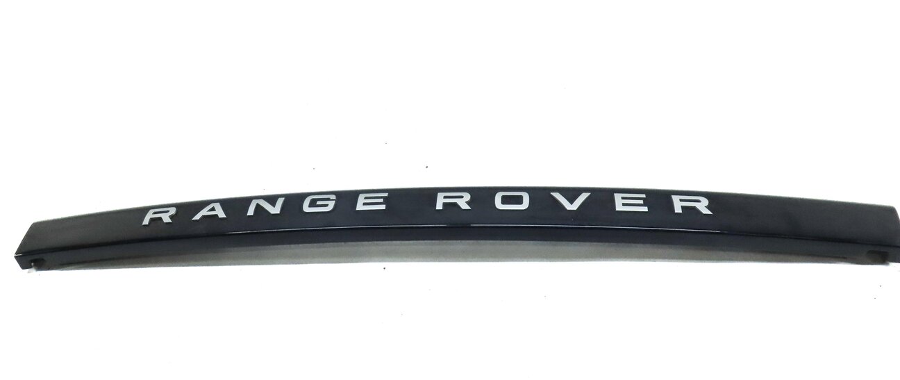 Thumbnail 1: 2010 RANGE ROVER SPORT (L320) REAR TRUNK LOWER LOGO NAME TRIM PANEL (BLUE 796)