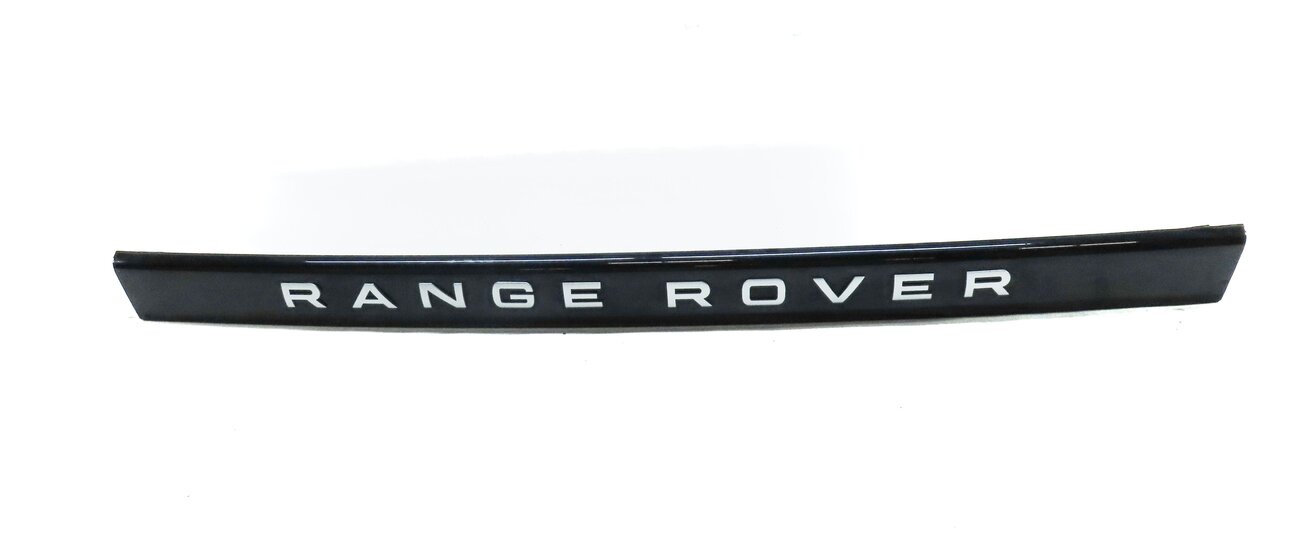 Thumbnail 2: 2010 RANGE ROVER SPORT (L320) REAR TRUNK LOWER LOGO NAME TRIM PANEL (BLUE 796)
