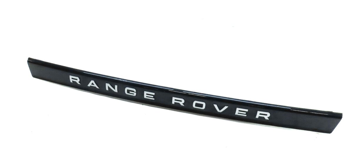 Thumbnail 3: 2010 RANGE ROVER SPORT (L320) REAR TRUNK LOWER LOGO NAME TRIM PANEL (BLUE 796)