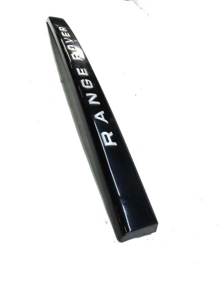 Thumbnail 7: 2010 RANGE ROVER SPORT (L320) REAR TRUNK LOWER LOGO NAME TRIM PANEL (BLUE 796)