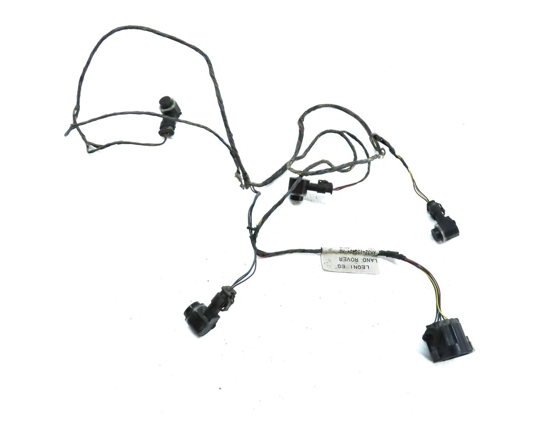 2010 RANGE ROVER SPORT (L320) REAR PDC PARK ASSIST SENSOR SET w/ HARNESS (BLACK)