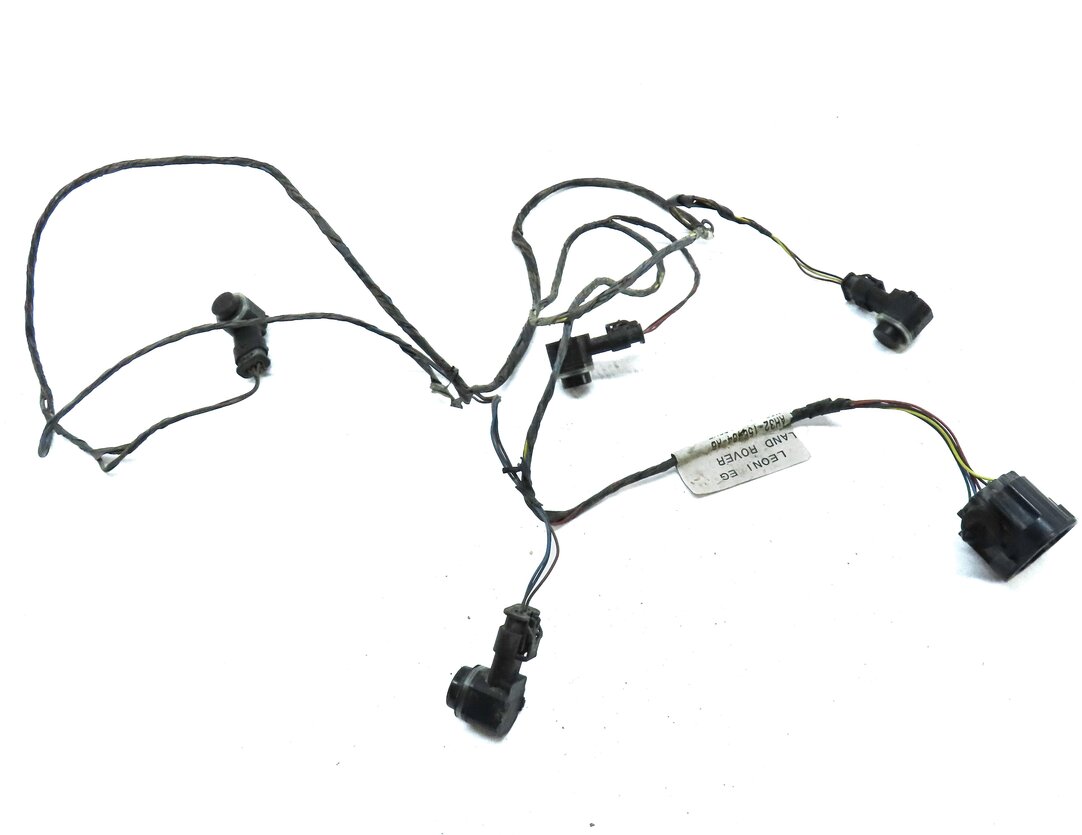 Thumbnail 2: 2010 RANGE ROVER SPORT (L320) REAR PDC PARK ASSIST SENSOR SET w/ HARNESS (BLACK)