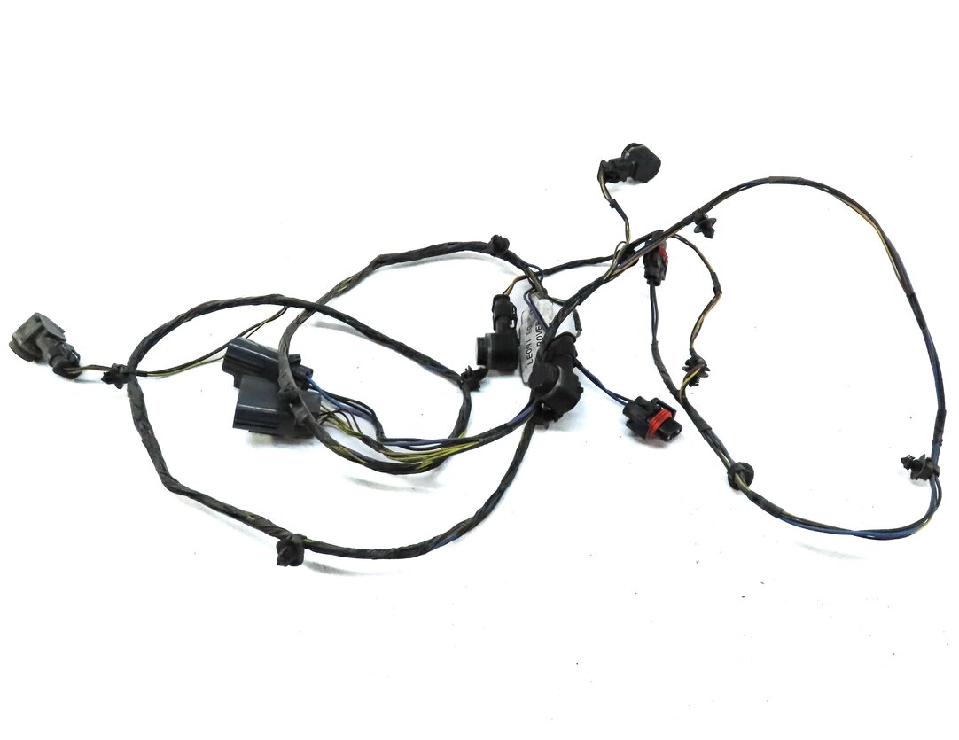 Thumbnail 4: 2010 RANGE ROVER SPORT (L320) FRONT PDC PARK SENSOR SET w/ HARNESS (BLACK)