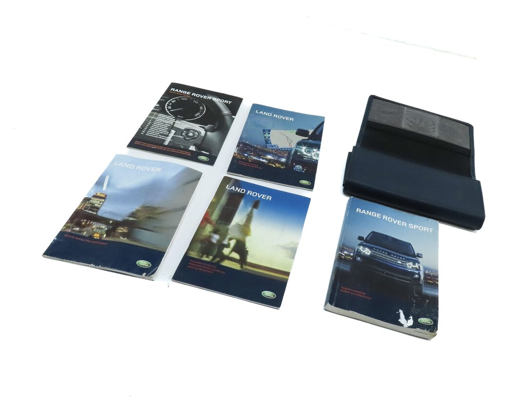 Thumbnail 1: 2010 RANGE ROVER SPORT (L320) OWNERS MANUAL BOOK BOOKLET GUIDE SET w/ CASE