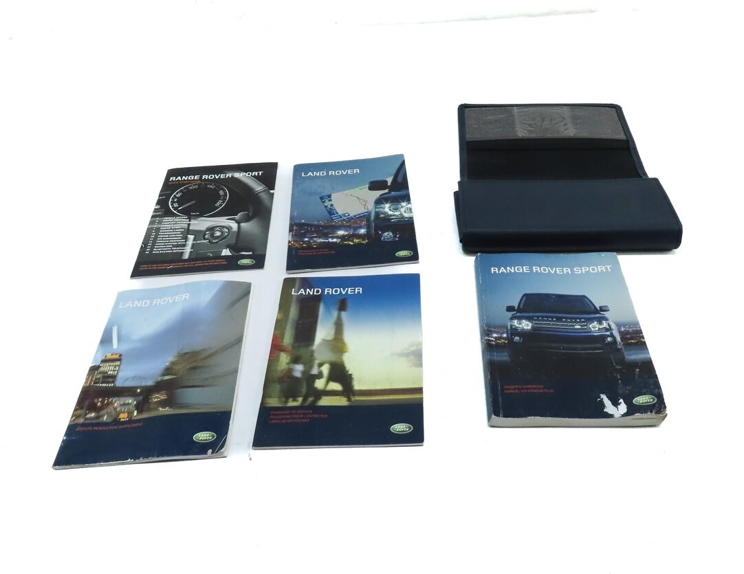 Thumbnail 2: 2010 RANGE ROVER SPORT (L320) OWNERS MANUAL BOOK BOOKLET GUIDE SET w/ CASE