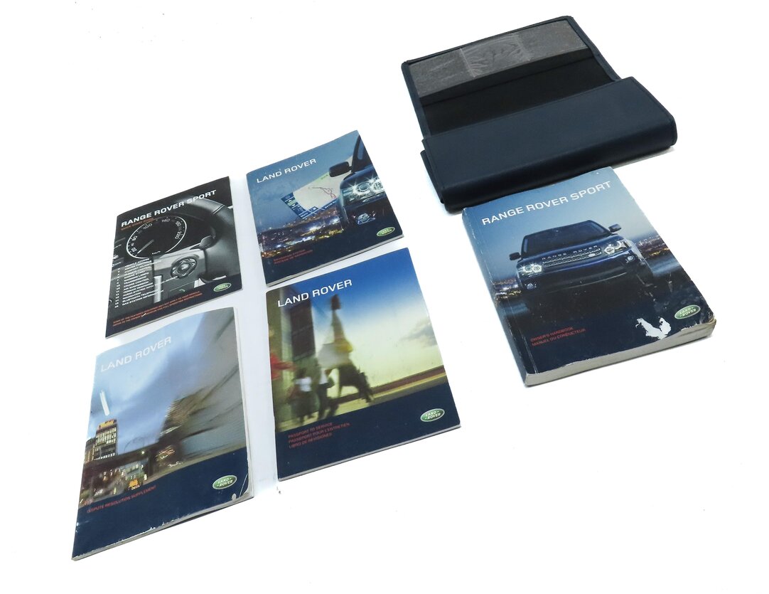 Thumbnail 3: 2010 RANGE ROVER SPORT (L320) OWNERS MANUAL BOOK BOOKLET GUIDE SET w/ CASE