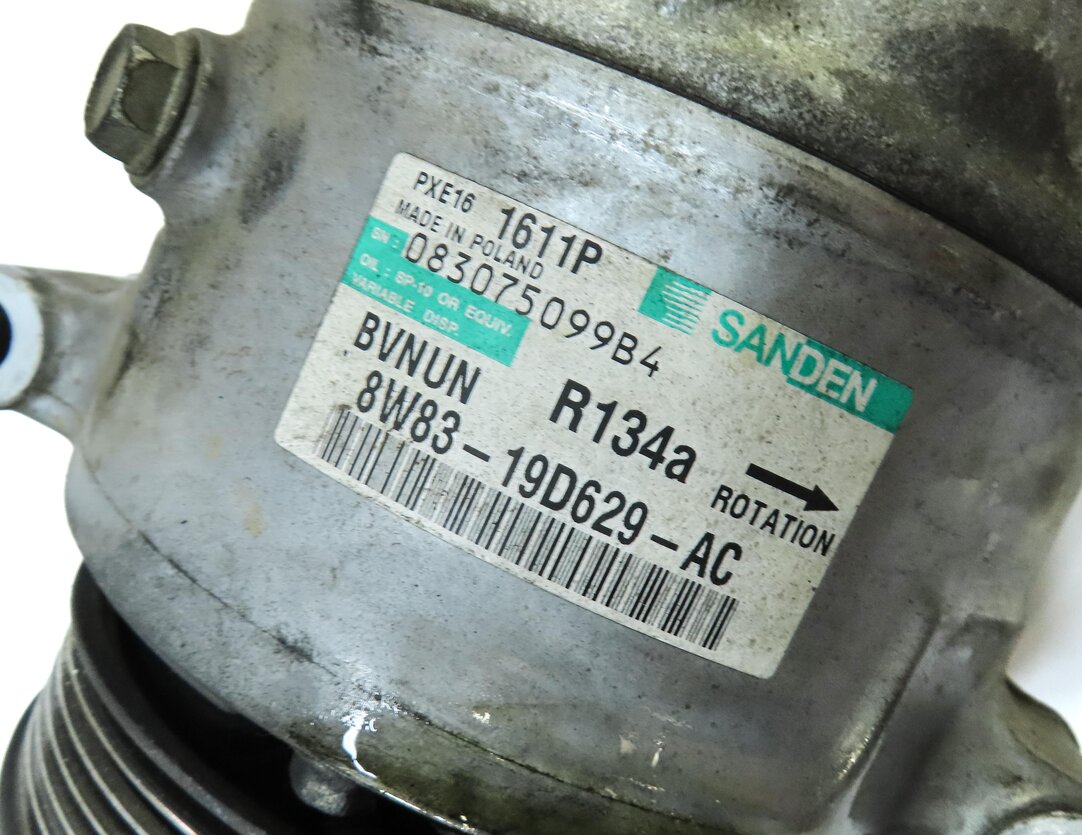 Thumbnail 7: 2010-2013 LAND ROVER LR4 - RANGE ROVER SPORT (L320) A/C AIR COMPRESSOR PUMP
